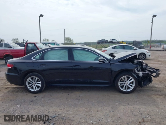 2020 Volkswagen Passat 2.0T SE with VIN 1VWWA7A30LC013193, listed as a IAAI auction lot 42127722 with 55,963 mi miles. Bid and sale history available at carsss.com. Image 13.