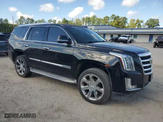 2015 Cadillac Escalade Luxury with VIN 1GYS3MKJ5FR642385, listed as a Copart auction lot 73063784 with 194,448 mi miles and Clean Title. Bid and sale history available at carsss.com. Image 4.