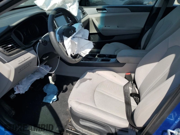 2018 Hyundai Sonata SE z VIN 5NPE24AF6JH632242, wystawiony jako Copart lot #54995885 z przebiegiem 83 722 mil mil oraz Szkoda całkowita • Salvage title. Historia ofert i sprzedaży dostępna na DreamBid. Obrazek 7.