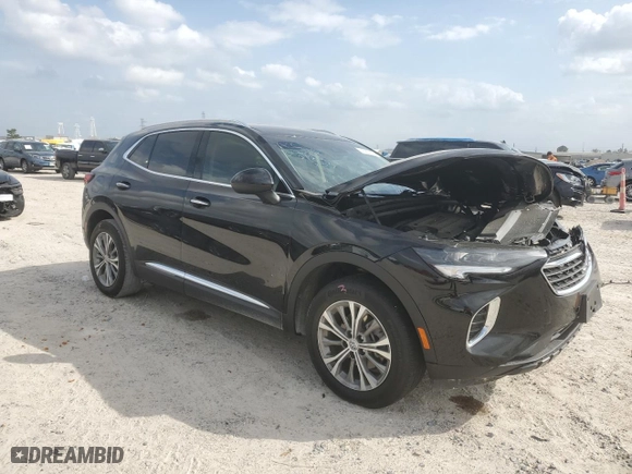 2023 Buick Envision Preferred with VIN LRBAZLR40PD033700, listed as a Copart auction lot 48437025 with 31,734 mi miles and Salvage Title. Bid and sale history available at carsss.com. Image 4.