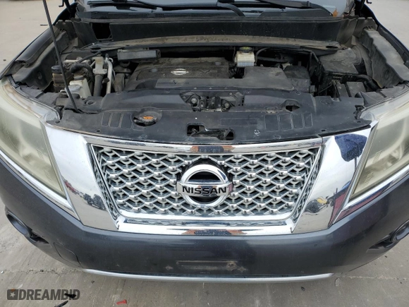 2013 Nissan Pathfinder Platinum with VIN 5N1AR2MN0DC643945, listed as a Copart auction lot 42786165 with 122,653 mi miles and Clean Title. Bid and sale history available at carsss.com. Image 12.
