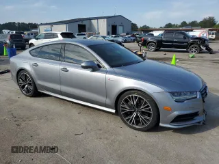 2017 Audi A7 Premium Plus with VIN WAUW2AFC1HN053703, listed as a Copart auction lot 52432655 with 86,090 mi miles and Salvage Title. Bid and sale history available at carsss.com. Image 4.