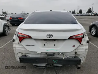 2016 Toyota Corolla L with VIN 5YFBURHEXGP530459, listed as a Copart auction lot 55314135 with 92,750 mi miles and Salvage Title. Bid and sale history available at DreamBid. Image 6.