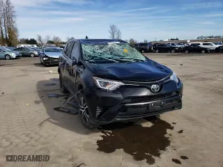 2018 Toyota RAV4 LE with VIN 2T3BFREV6JW742321, listed as a Copart auction lot 47231285 with 0 mi miles and Salvage Title. Bid and sale history available at carsss.com. Image 10.