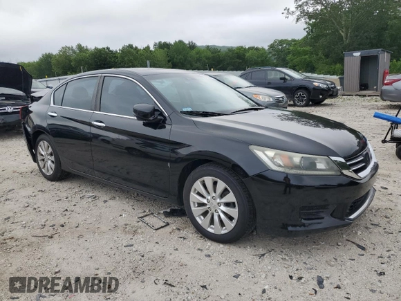 2015 Honda Accord EX-L with VIN 1HGCR2F84FA258652, listed as a Copart auction lot 63010695 with 143,310 mi miles and Clean title. Bid and sale history available at DreamBid. Image 4.