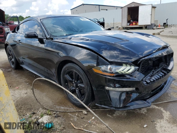 2019 Ford Mustang EcoBoost with VIN 1FA6P8TH7K5120072, listed as a Copart auction lot 63088015 with 88,618 mi miles and Salvage title. Bid and sale history available at DreamBid. Image 4.