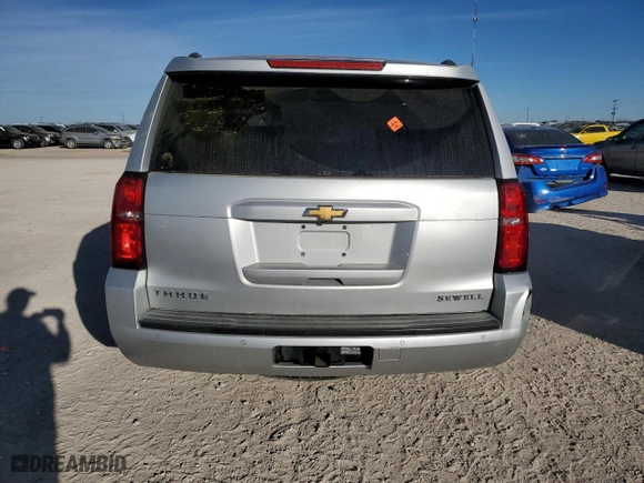 2017 Chevrolet Tahoe LS with VIN 1GNSCAKC4HR224061, listed as a Copart auction lot 87004424 with 108,789 mi miles and Salvage Title. Bid and sale history available at carsss.com. Image 6.