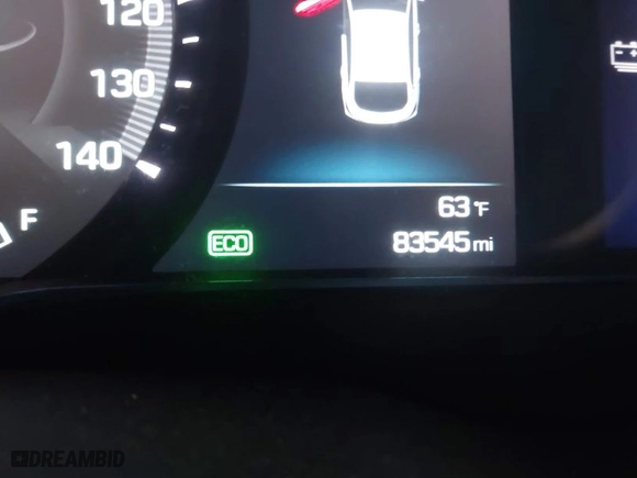 2019 Hyundai Ioniq Hybrid SEL with VIN KMHC75LC4KU116966, listed as a IAAI auction lot 41748904 with 83,545 mi miles. Bid and sale history available at carsss.com. Image 15.