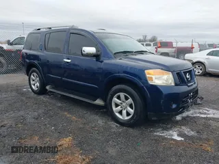 2010 Nissan Armada Titanium z VIN 5N1BA0ND2AN619989, wystawiony jako IAAI lot #41516441 z przebiegiem 161 744 mil mil oraz . Historia ofert i sprzedaży dostępna na DreamBid. Obrazek 1.