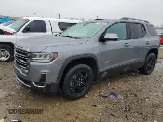 2021 GMC Acadia AT4 with VIN 1GKKNLLS4MZ168271, listed as a Copart auction lot 44726025 with 81,620 mi miles and Salvage Title. Bid and sale history available at carsss.com. Image 1.