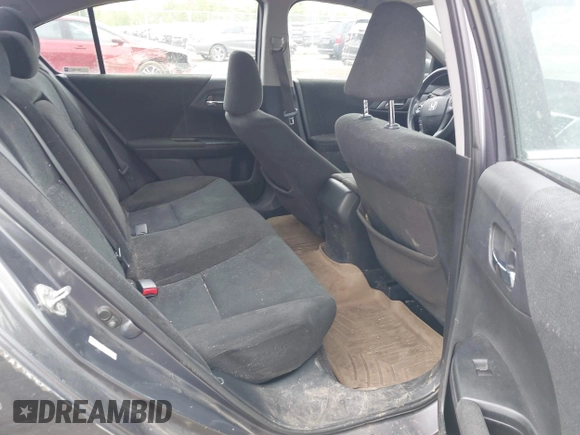 2013 Honda Accord LX z VIN 1HGCR2F33DA005839, wystawiony jako IAAI lot #42255181 z przebiegiem 133 733 mil mil oraz . Historia ofert i sprzedaży dostępna na DreamBid. Obrazek 8.