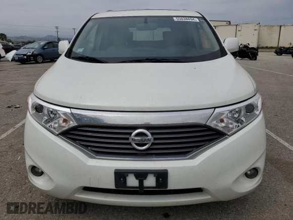 2015 Nissan Quest S with VIN JN8AE2KP6F9120261, listed as a Copart auction lot 55038694 with 127,294 mi miles. Bid and sale history available at carsss.com. Image 5.