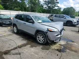 2015 Jeep Cherokee Sport with VIN 1C4PJLAB7FW536303, listed as a Copart auction lot 56233885 with 150,883 mi miles and Salvage title. Bid and sale history available at DreamBid. Image 14.