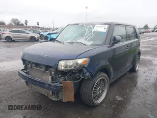 2008 Scion xB with VIN JTLKE50E281049021, listed as a IAAI auction lot 40832832 with 262,438 mi miles. Bid and sale history available at carsss.com. Image 2.