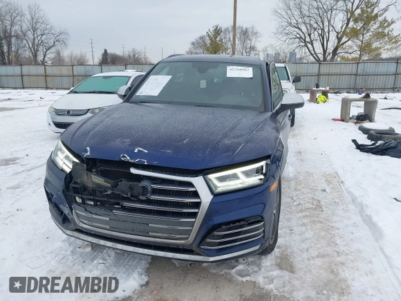 2019 Audi SQ5 Premium with VIN WA1A4AFY5K2026154, listed as a IAAI auction lot 41318583 with 86,682 mi miles. Bid and sale history available at carsss.com. Image 12.