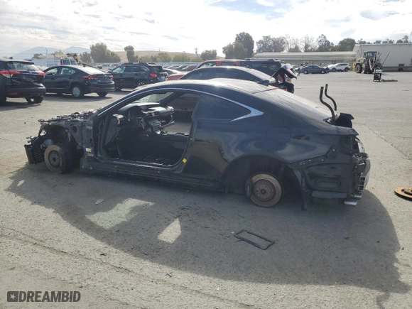 2015 Lexus RC F with VIN JTHHP5BC2F5003057, listed as a Copart auction lot 74505324 with 0 mi miles and Salvage Title. Bid and sale history available at carsss.com. Image 2.