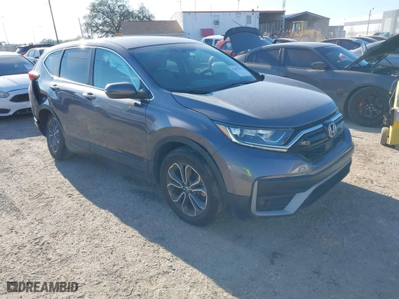 2022 Honda CR-V EX-L with VIN 5J6RW1H81NL000658, listed as a IAAI auction lot 41697956 with 70,579 mi miles. Bid and sale history available at carsss.com. Image 1.