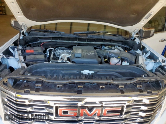 2022 GMC Sierra 1500 with VIN 3GTUUGET3NG614416, listed as a Copart auction lot 57990075 with 58,154 mi miles and Salvage title. Bid and sale history available at DreamBid. Image 11.