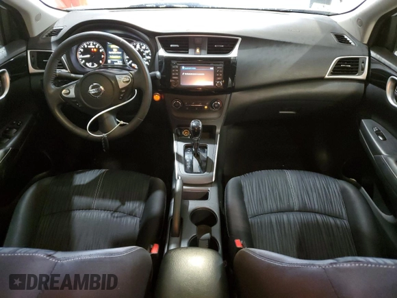 2017 Nissan Sentra S with VIN 3N1AB7AP4HY245214, listed as a Copart auction lot 55759005 with 104,216 mi miles and Salvage title. Bid and sale history available at DreamBid. Image 8.