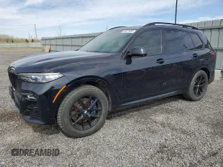 2020 BMW X7 xDrive40i z VIN 5UXCW2C05L9B00745, wystawiony jako Copart lot #55427885 z przebiegiem 78 383 mil mil oraz Czysty tytuł • Clean title. Historia ofert i sprzedaży dostępna na DreamBid. Obrazek 1.