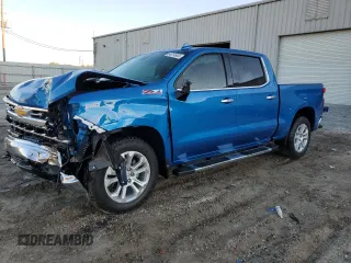 2023 Chevrolet Silverado 1500 LTZ with VIN 1GCUDGE82PZ121034, listed as a Copart auction lot 84314944 with 19,243 mi miles and Salvage Title. Bid and sale history available at carsss.com. Image 1.