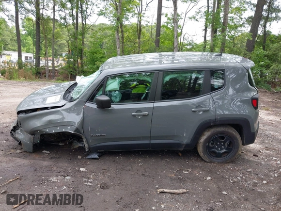 2020 Jeep Renegade Jeepster with VIN ZACNJBAB3LPL87508, listed as a IAAI auction lot 42381489 with Not provided miles and . Bid and sale history available at DreamBid. Image 14.