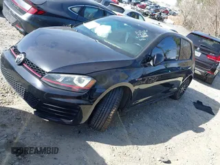 2015 Volkswagen Golf GTI S with VIN 3VWTT7AU5FM071860, listed as a IAAI auction lot 41752230 with 136,199 mi miles. Bid and sale history available at carsss.com. Image 2.