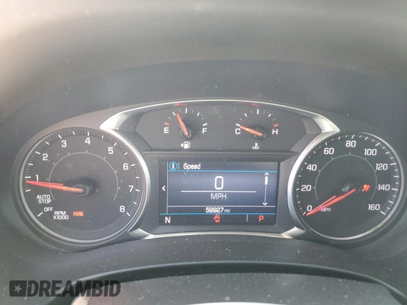 2021 GMC Terrain SLE with VIN 3GKALTEV8ML358946, listed as a Copart auction lot 55696405 with 59,927 mi miles and Salvage title. Bid and sale history available at DreamBid. Image 9.