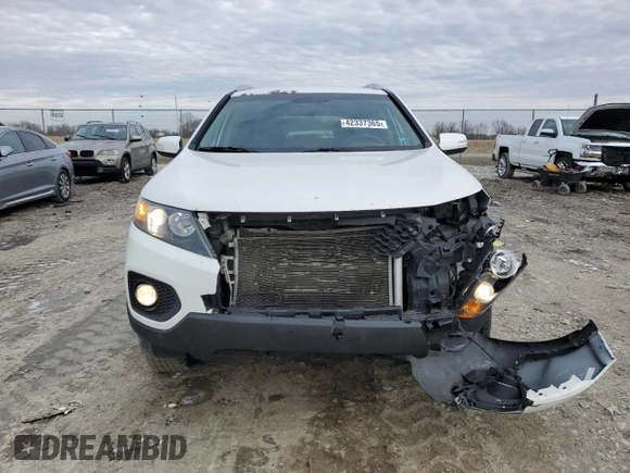 2012 Kia Sorento LX with VIN 5XYKT4A66CG264736, listed as a Copart auction lot 42337365 with 161,870 mi miles and Salvage Title. Bid and sale history available at DreamBid. Image 5.