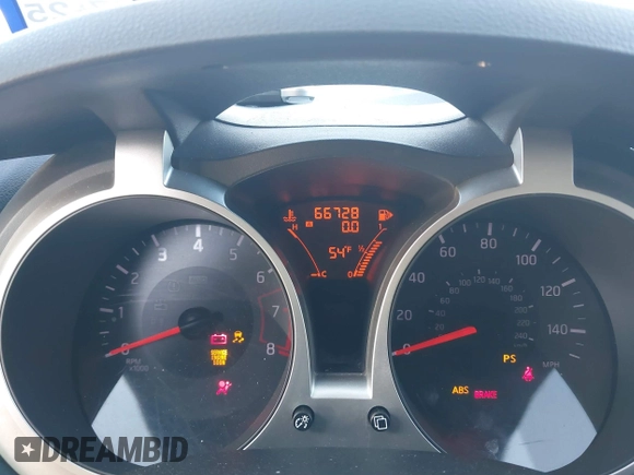 2015 Nissan Juke S with VIN JN8AF5MR8FT512836, listed as a IAAI auction lot 41143224 with 66,728 mi miles. Bid and sale history available at carsss.com. Image 15.