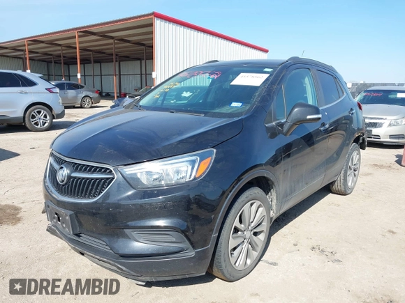 2019 Buick Encore Preferred with VIN KL4CJASB4KB776597, listed as a IAAI auction lot 41578562 with 37,295 mi miles. Bid and sale history available at carsss.com. Image 2.