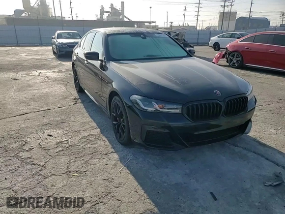2023 BMW 5 Series 530e with VIN WBA13AG06PCM01727, listed as a Copart auction lot 83666424 with 40,831 mi miles and Salvage title. Bid and sale history available at DreamBid. Image 10.