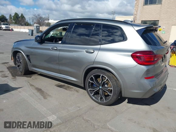 2020 BMW X3 M with VIN 5YMTS0C02L9B74262, listed as a IAAI auction lot 41715254 with 44,988 mi miles and . Bid and sale history available at DreamBid. Image 3.