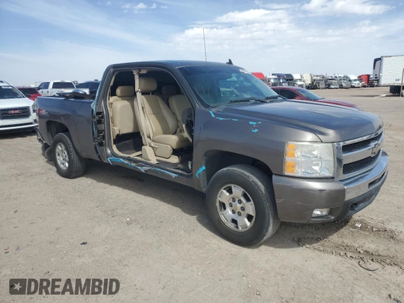 2011 Chevrolet Silverado 1500 LT with VIN 1GCRKSE33BZ332402, listed as a Copart auction lot 48675245 with 128,322 mi miles and Salvage Title. Bid and sale history available at DreamBid. Image 4.