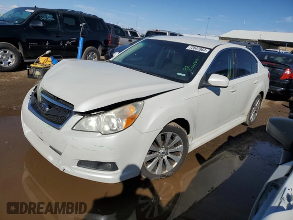 2012 Subaru Legacy Limited z VIN 4S3BMBJ63C3026378, wystawiony jako Copart lot #72647964 z przebiegiem 165 887 mil mil oraz Szkoda całkowita • Salvage title. Historia ofert i sprzedaży dostępna na DreamBid. Obrazek 1.