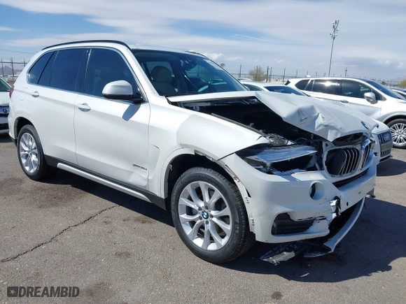 2015 BMW X5 xDrive35d with VIN 5UXKS4C59F0J99185, listed as a IAAI auction lot 41783451 with 78,148 mi miles. Bid and sale history available at carsss.com. Image 6.