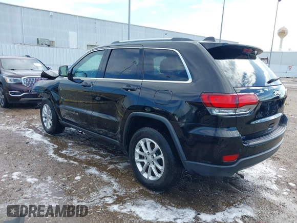 2021 Jeep Grand Cherokee Laredo X with VIN 1C4RJEAG2MC511713, listed as a IAAI auction lot 42343008 with 71,192 mi miles and . Bid and sale history available at DreamBid. Image 3.