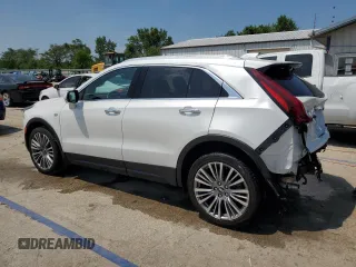 2024 Cadillac XT4 AWD Premium Luxury z VIN 1GYFZDR45RF159744, wystawiony jako Copart lot #62068595 z przebiegiem 14 631 mil mil oraz Szkoda całkowita • Salvage title. Historia ofert i sprzedaży dostępna na DreamBid. Obrazek 2.