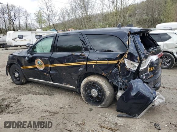 2024 Dodge Durango Special Service with VIN 1C4SDJFT3RC183412, listed as a Copart auction lot 51650825 with 20,075 mi miles and Salvage Title. Bid and sale history available at carsss.com. Image 2.