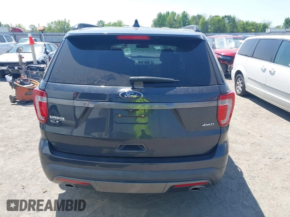 2017 Ford Explorer XLT z VIN 1FM5K8D8XHGA86463, wystawiony jako IAAI lot #42043922 z przebiegiem 83 025 mil mil oraz . Historia ofert i sprzedaży dostępna na DreamBid. Obrazek 16.