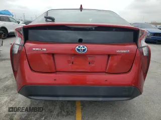 2017 Toyota Prius Two z VIN JTDKARFU6H3529449, wystawiony jako Copart lot #56141575 z przebiegiem 53 708 mil mil oraz Szkody całkowita. Historia ofert i sprzedaży dostępna na DreamBid. Obrazek 6.