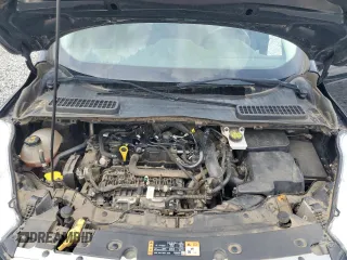 2017 Ford Escape Titanium with VIN 1FMCU0JD5HUB95239, listed as a Copart auction lot 55458405 with 106,193 mi miles and Clean Title. Bid and sale history available at carsss.com. Image 12.