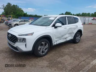 2023 Hyundai Santa Fe SE with VIN 5NMS14AJ9PH630176, listed as a IAAI auction lot 42202536 with 26,624 mi miles and . Bid and sale history available at DreamBid. Image 2.