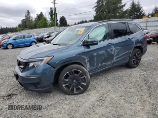 2021 Honda Pilot Special Edition with VIN 5FNYF6H27MB095691, listed as a Copart auction lot 56530165 with 43,152 mi miles and Salvage Title. Bid and sale history available at DreamBid. Image 1.