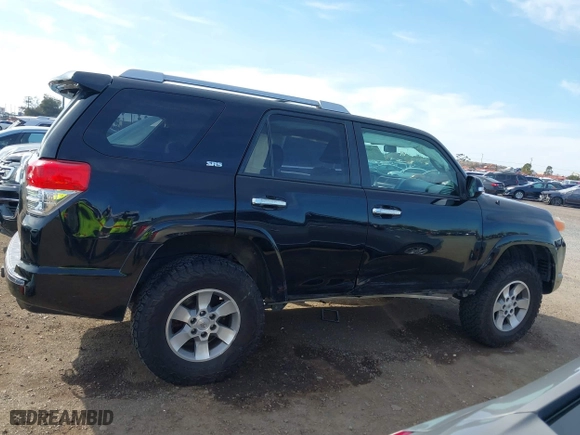 2010 Toyota 4Runner SR5 with VIN JTEZU5JR5A5010223, listed as a IAAI auction lot 41758066 with 221,166 mi miles. Bid and sale history available at carsss.com. Image 13.