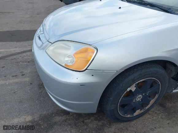 2003 Honda Civic EX with VIN 1HGEM220X3L085131, listed as a IAAI auction lot 41692321 with 1 miles. Bid and sale history available at carsss.com. Image 6.