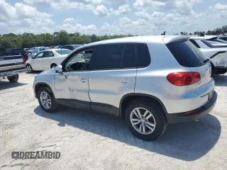 2012 Volkswagen Tiguan SEL with VIN WVGAV7AX7CW578250, listed as a Copart auction lot 53301055 with 118,582 mi miles and Non Repairable. Bid and sale history available at DreamBid. Image 2.