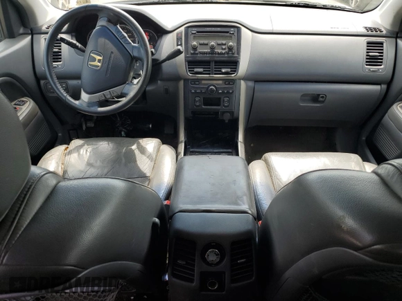 2007 Honda Pilot EX-L with VIN 2HKYF18537H536008, listed as a Copart auction lot 65339965 with 123,456 mi miles and Clean title. Bid and sale history available at DreamBid. Image 8.
