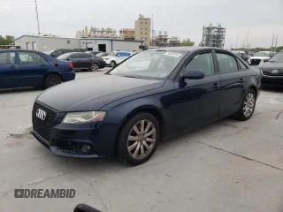 2011 Audi A4 2.0T Premium Plus with VIN WAUEFAFL6BN037696, listed as a Copart auction lot 50828245 with 0 mi miles and Salvage Title. Bid and sale history available at carsss.com. Image 1.
