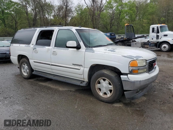 2005 GMC Yukon XL SLE z VIN 1GKEC16Z25J175610, wystawiony jako Copart lot #51051785 z przebiegiem 271 619 mil mil oraz Szkoda całkowita • Salvage title. Historia ofert i sprzedaży dostępna na DreamBid. Obrazek 4.